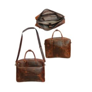 Vintage Leather Laptop Bag