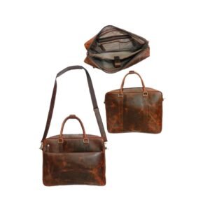 Vintage Leather Laptop Bag
