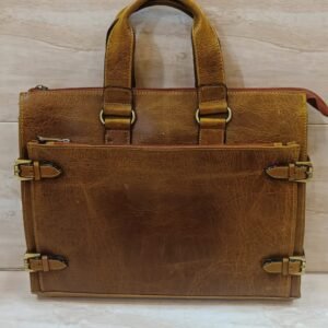 Vintage Leather Laptop Bag